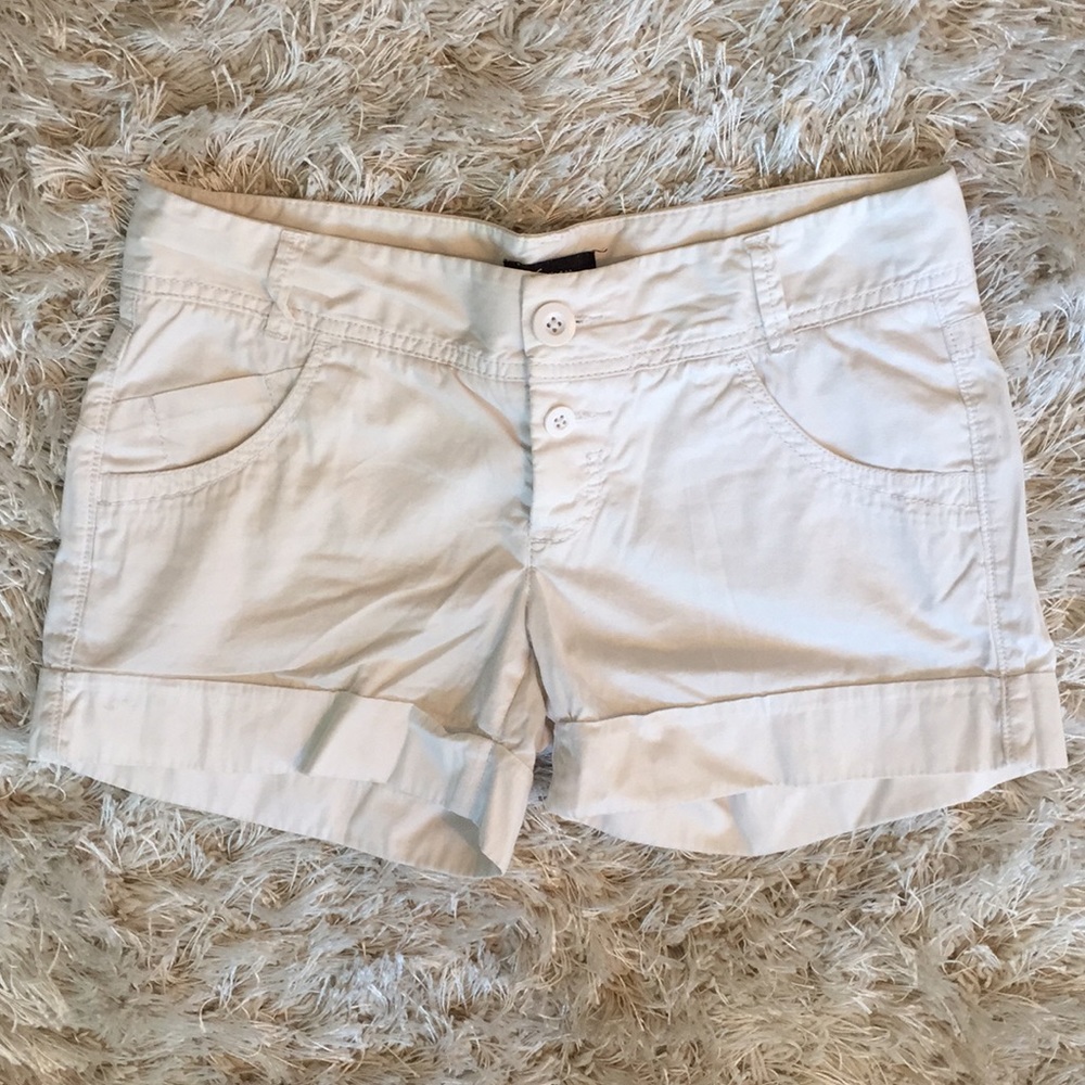 White Shorts